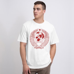USSR Workers of the World Unite T-Shirt, Men&#39;s and Women&#39;s Sizes (SSR-20119)