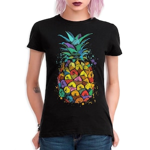 Pineapple Art T-Shirt, Men&#39;s and Women&#39;s Sizes