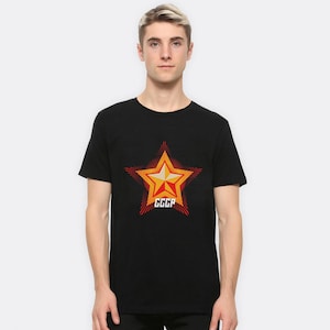 USSR Star T-Shirt, Men&#39;s and Women&#39;s Sizes (SSR-809007)