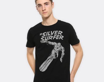 Maglietta The Silver Surfer, taglie da uomo e da donna (FFF-213685)
