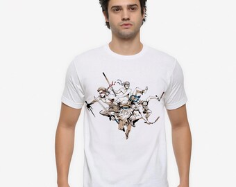 Camiseta divertida de Ninja de artistas renacentistas, tallas para hombre y mujer (ISK-745589)