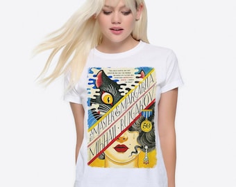 The Master and Margarita Mikhail Bulgakov T-Shirt, Men's and Women's Sizes (KNI-651270)