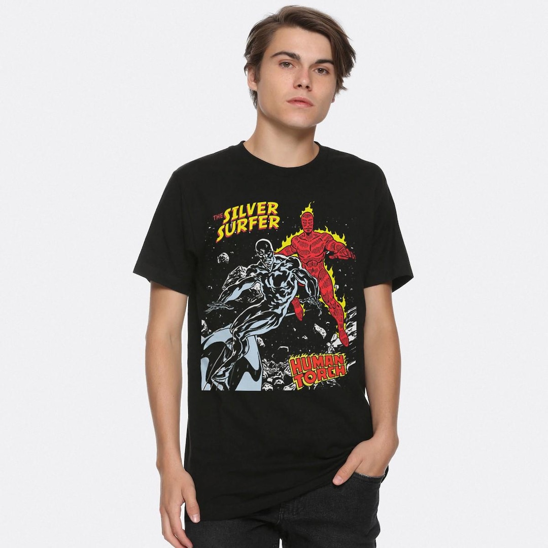 00's Silver Surfer Chrome llic Tシャツ 楽天市場】マーベル シルバーサーファー Vintage 90s Reprint T