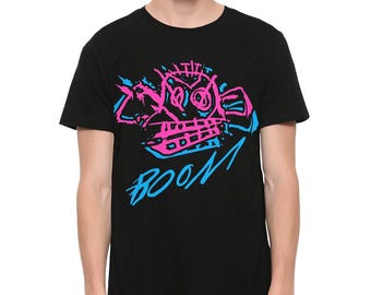 Arcane Jinx Retro T-Shirt - Antik Look, 100% Baumwolle, Unisex