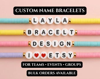 Pulseras de Amistad Personalizadas – Regalos de Grupo y Joyas Hechas a Mano para Equipos y Eventos