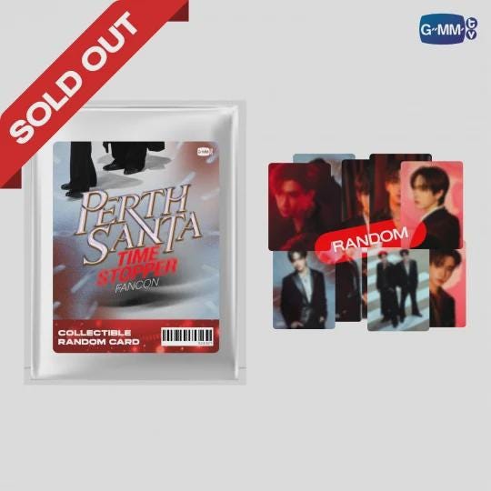 PerthSanta Perth GMMTV サイン ポストカード GMMTV Thaibl Perthsanta Fancon Photocard - Etsy