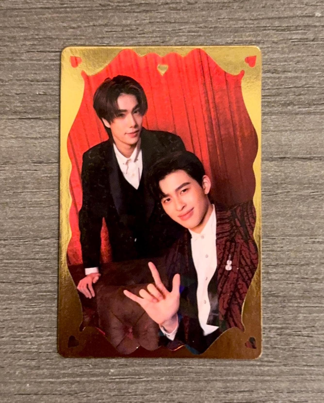 WilliamEst GMMTV ME AND THEE カード Secret GMMTV Thaibl Secret Me and Thee Photocard : Pondphuwin Williamest