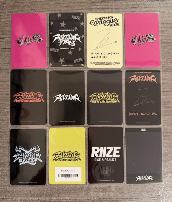 RIIZE Official K-pop Photocard – Wonbin - Etsy