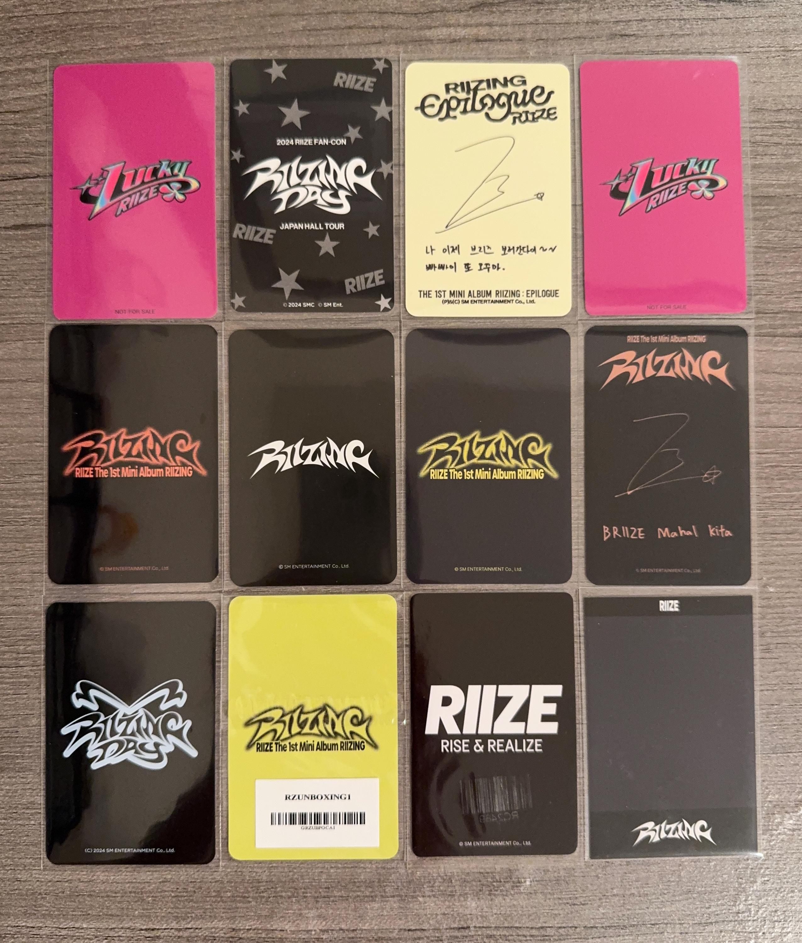 RIIZE Official K-pop Photocard – Wonbin - Etsy