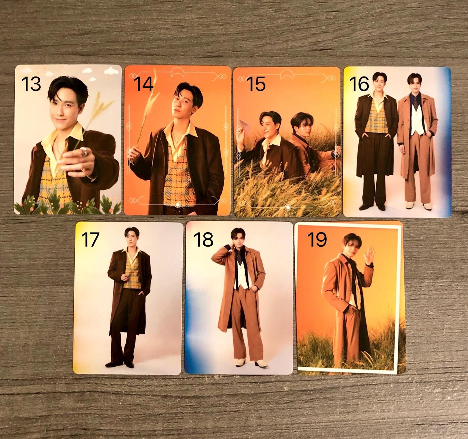 GMMTV Thaibl Juniormark Shinerise Fancon Photocard - Etsy