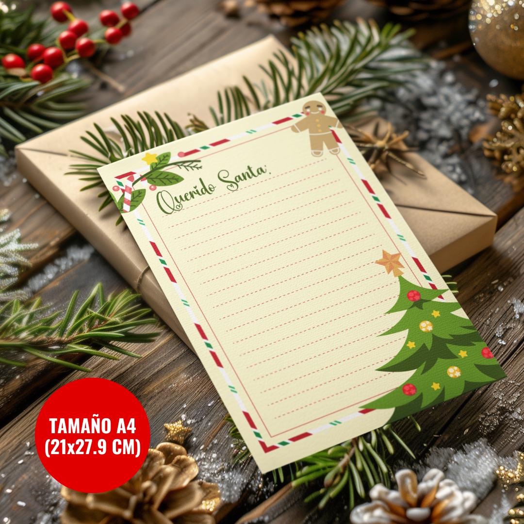 Editable Letter to Santa Template for Kids, Letter to Santa, Printable ...