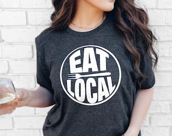 Breastfeeding T-Shirt, Eat Local Shirt, Breastfed Baby Shirt, Gift for Moms, Baby Shower Gift, Baby Gift, New Mom Gift, Mom Shirt