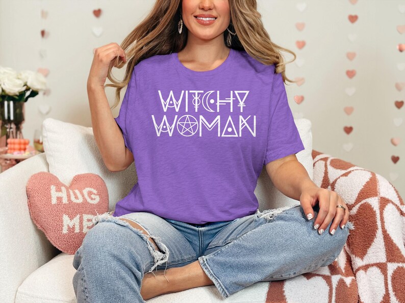 Witchy Woman Shirt, Women's Halloween Shirt, Witchy Shirt, Witch Shirt ...