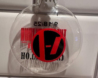 Twenty One Pilots Homemade Ornament From Cincinnati Clancy/Breach Tour 2025