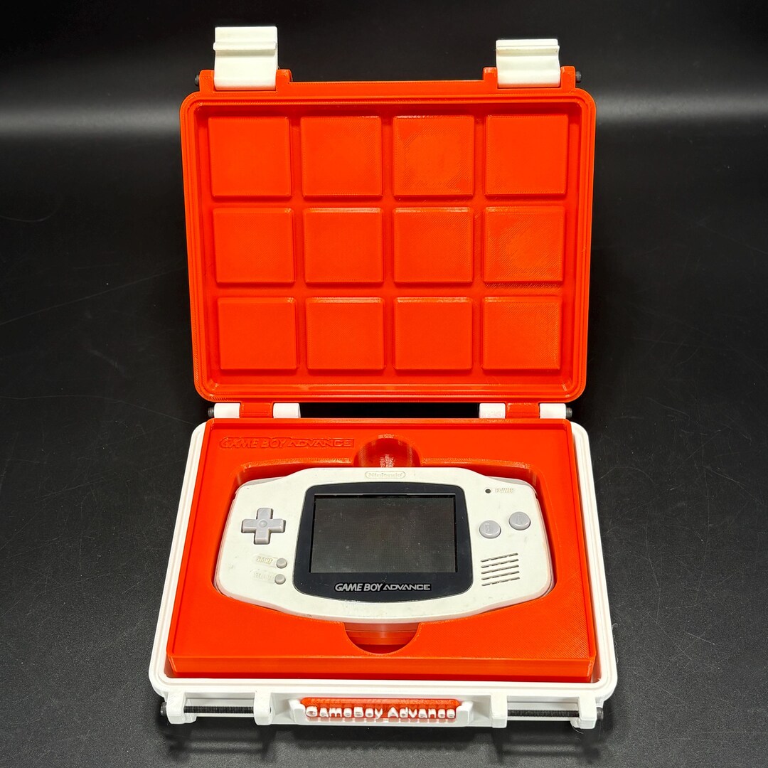 Gba Video Boxes Gridplay Box Nintendo Gameboy Advance Ruggedbox Gridfinity Box - Etsy