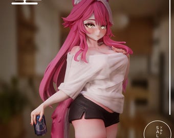 Raora Panthera Figure | Hololive EN | 12k Resolution | 3D Printed | Unassembled | Unpainted