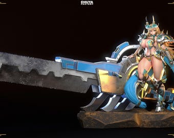 Barghest Figure | Fate/Grand Order | 12k Resolution | 3D Printed | Unassembled | Unpainted