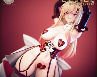 Marin Kitagawa Figure | My Dress-Up Darling | 12k Resolution | 3D Printed | Unassembled | Unpainted