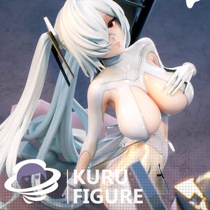 Cinderella Figure | Nikke: Goddess of Victory | 12k Resolution | 3D Printed | Unassembled | Unpainted | All Grey