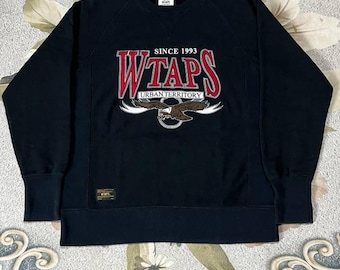 WTAPS 40% up Armored “team VI Salutes” Vintage Black Hoodie