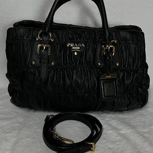 Vintage Prada Bag Black - Etsy