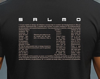 Christian T-shirt design Psalms 91 | Bible Verse | PNG/PDF digital file for download and printing.