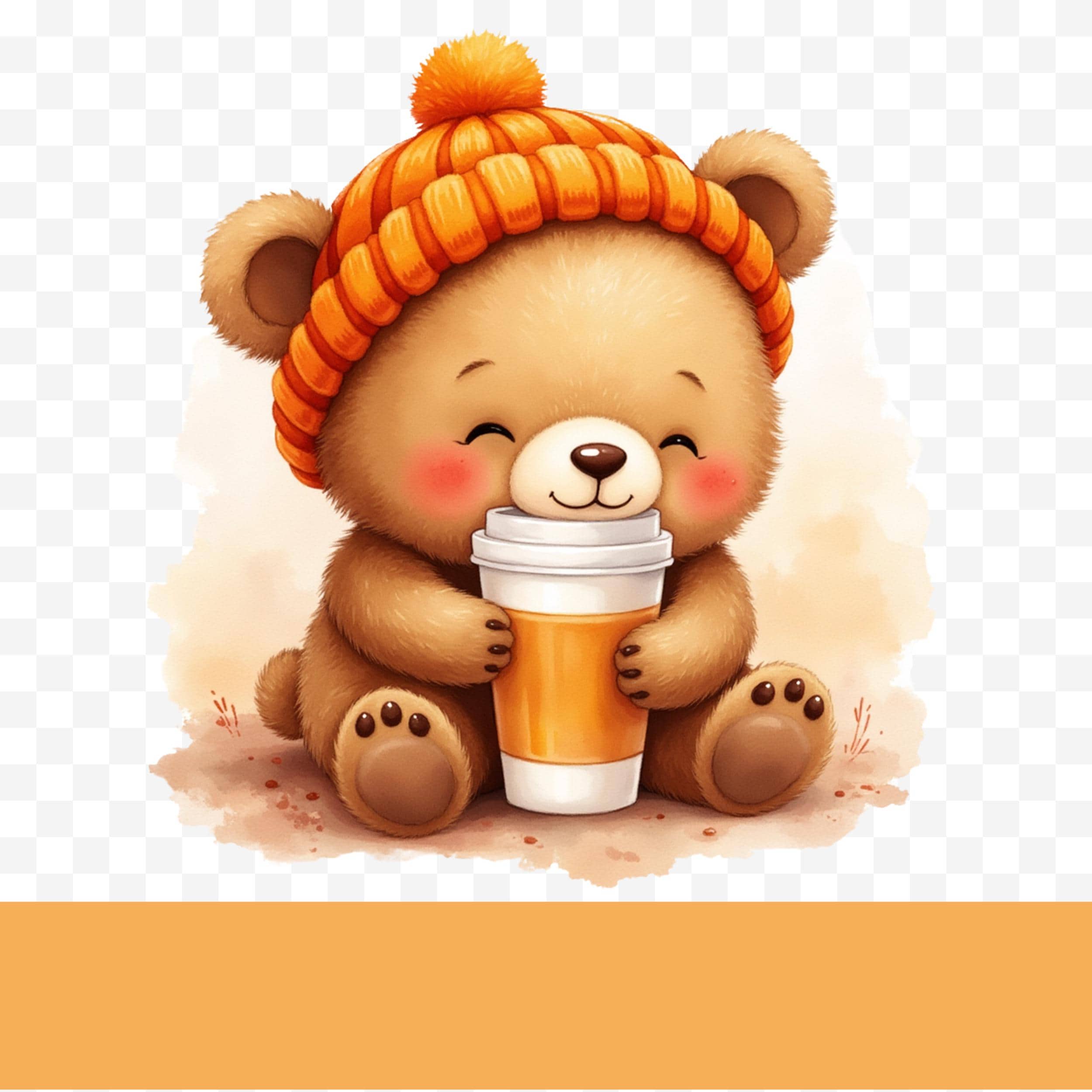 Cute Fall Animal Clipart Collection | Chibi Clipart | Cozy Autumn ...