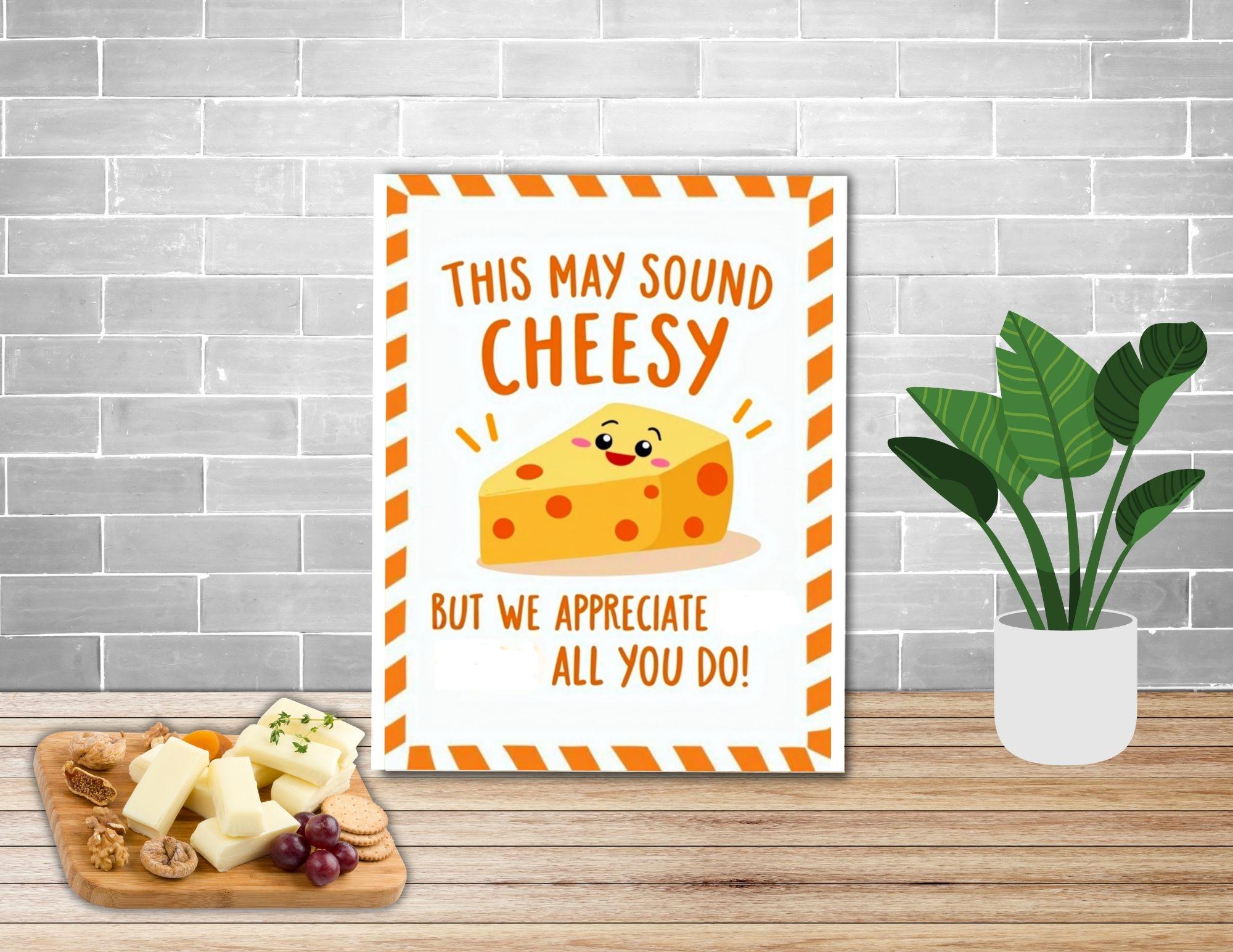 25 Printable Appreciation Signs, Food Themed Appreciation Posters ...