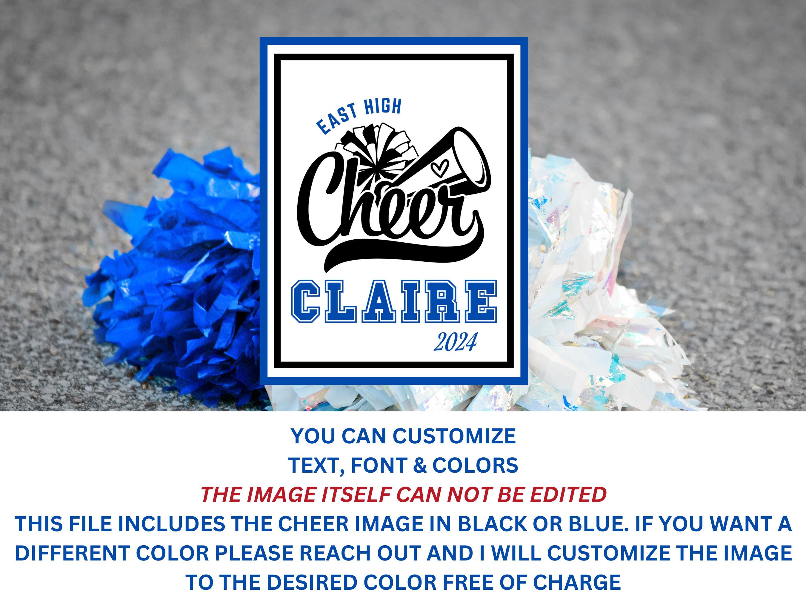 Cheer Locker Hotel Sign Template, Cheer Locker Decorations, Hotel Door ...