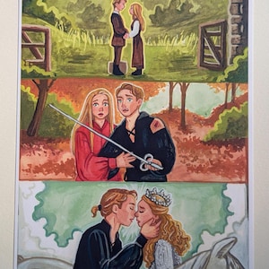 The Princess Bride // Illustration, Kunstdruck, Fanart