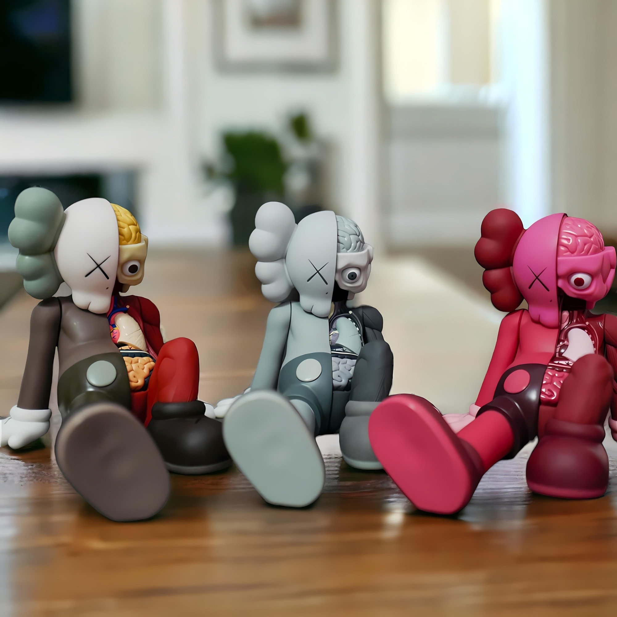 Inspired by KAWS Anatomy Doll - Modern Art Sculpture