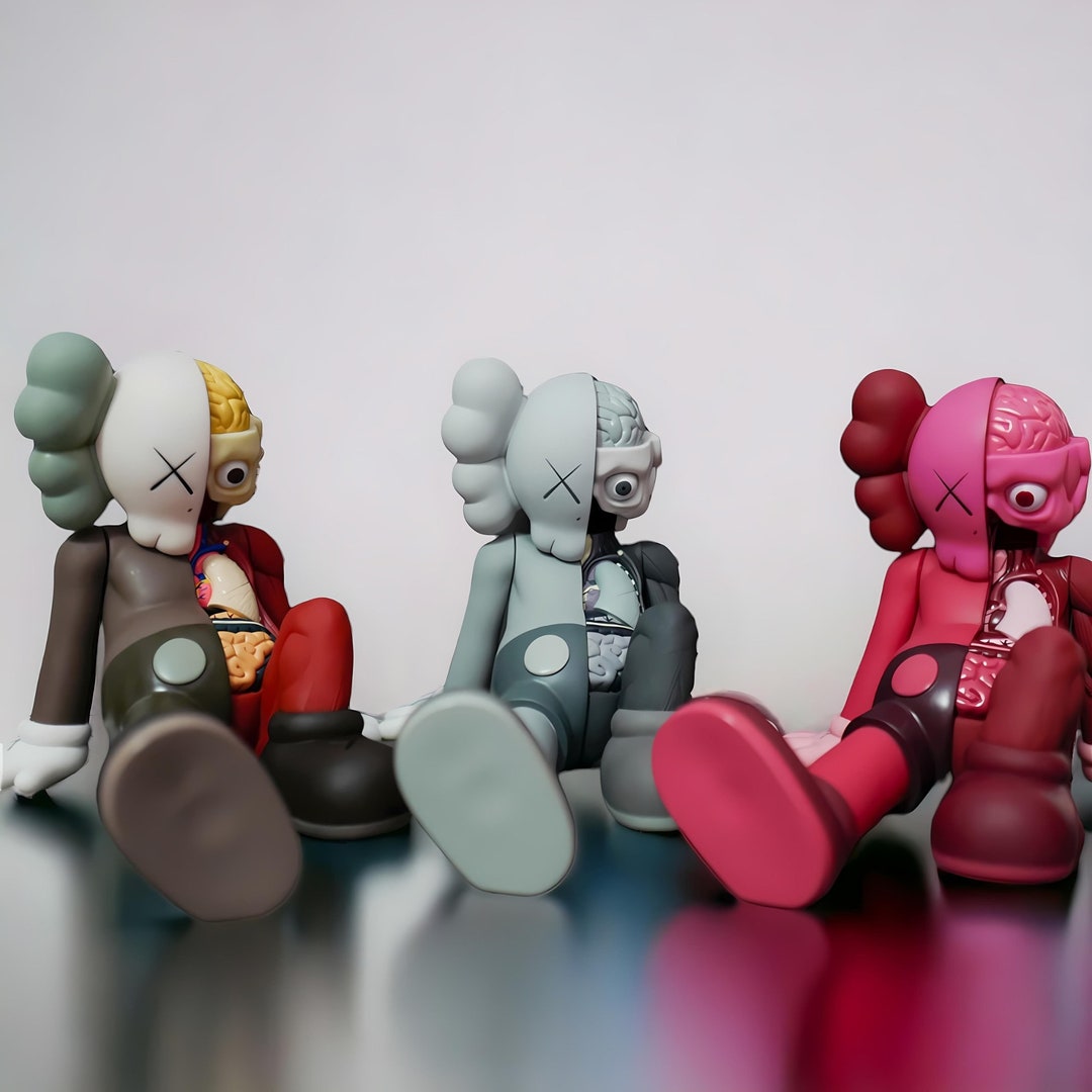 Inspired by KAWS Anatomy Doll - Modern Art Sculpture