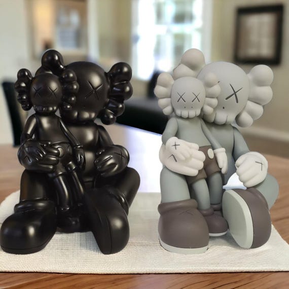 Inspired by KAWS - Contemporary Duo Art Figures - Chic Collector