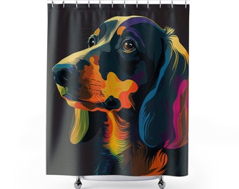 Dachshund Shower Curtain