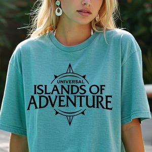 Universal Islands of Adventure Shirt Comfort Colors Universal Family Shirt Universal Studio Shirt Family Trip Shirt Disney Adventure 212916