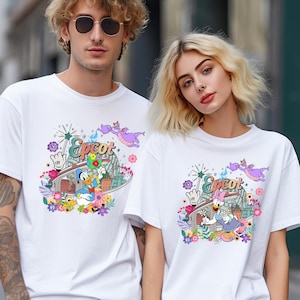 Disney Epcot International Flower & Garden Festival Shirt Disney Characters Epcot Shirt Comfort Colors Disney Epcot Matching Shirt 213053