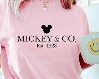 Comfort Colors Vintage Mickey Mouse Shirt, Retro Mickey Mouse Shirt, Disney Shirt, Classic Mickey and Co. Shirt, Magic Kingdom Shirt, 211054