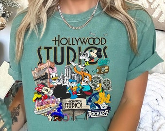Comfort Colors® Disney Hollywood Studios Shirt Mickey and Friends Disney Park Shirt Magic Kingdom Disney Trip Shirt Hollywood Studios 211527