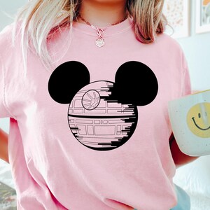 Star Wars Death Star Mickey Shirt, Comfort Colors Disney Shirt, Star Wars Mickey Shirt, Disney Star Wars Shirt, Disney Trip Shirt, 211150