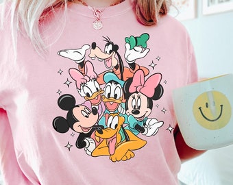 Disney Mickey and Friends Shirt Mickey Friends Shirt Mickey Minnie Donald Daisy Goofy Pluto Disney Trip Shirt Family Matching Tee 211353