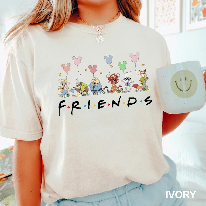 Zootopia Friends Shirt, Nick and Judy Animal Squad Tee 214660 image 1