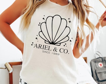 Comfort Colors Ariel & Co Tank Top, Disney Ariel Since 1989 Tank Top, The Little Mermaid Tank Top, Ariel Tank Top, Disney Tank Top, 210387