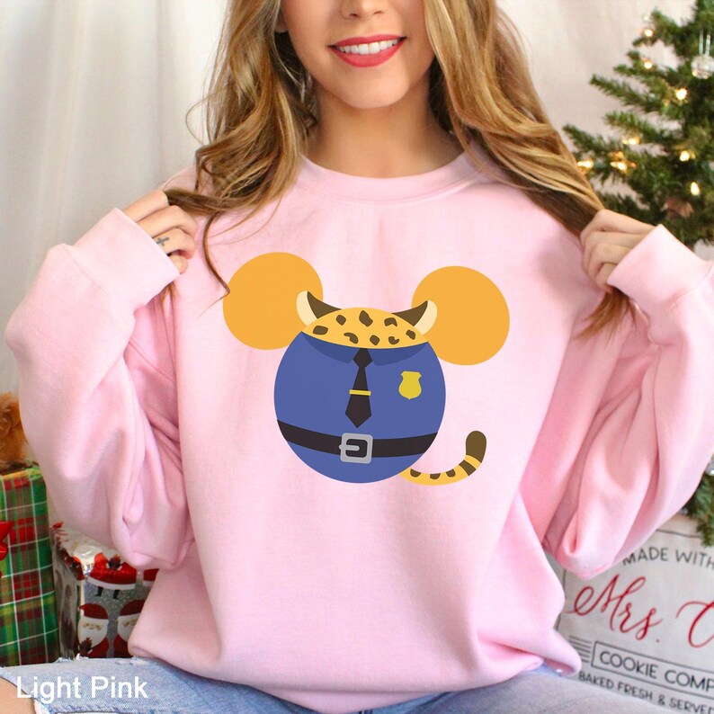 Custom Zootopia Sweatshirt, Walt Disney World Shirt, Zootopia2 Characters Mickey Head Hoodie, 214023 Bild 2