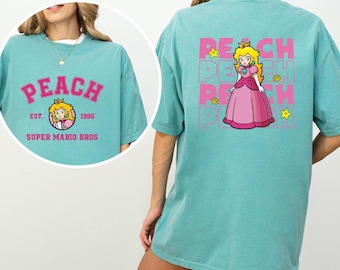 Super Mario Bros Shirt, Luigi, Birdo, Bowser, Peach, Rosalina, Toad, Toadette, Yoshi Tee 213994