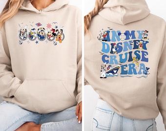 Disney Mickey And Co Cruise Sweatshirt Mickey And Friends In My Disney Cruise Era Hoodie Disney Family Cruisin Crewneck 212892