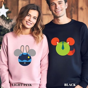 Custom Zootopia Sweatshirt, Walt Disney World Shirt, Zootopia2 Characters Mickey Head Hoodie, 214023 Bild 1