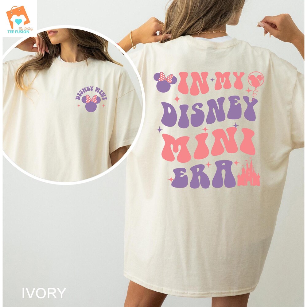 In My Disney Mini Era Shirt Disney Mini Shirt Matching Family Vacation Shirt Disney Mini Gift Minnie Mouse Shirt Comfort Colors 211366 Alldaytee