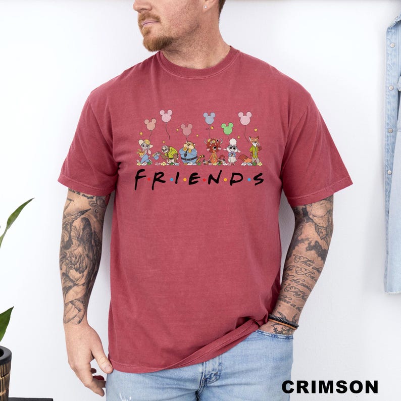 Zootopia Friends Shirt, Nick and Judy Animal Squad Tee 214660 image 7