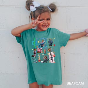 Camiseta de los personajes de Zootopia 2 de Disney, colores cómodos, 214666 imagen 3