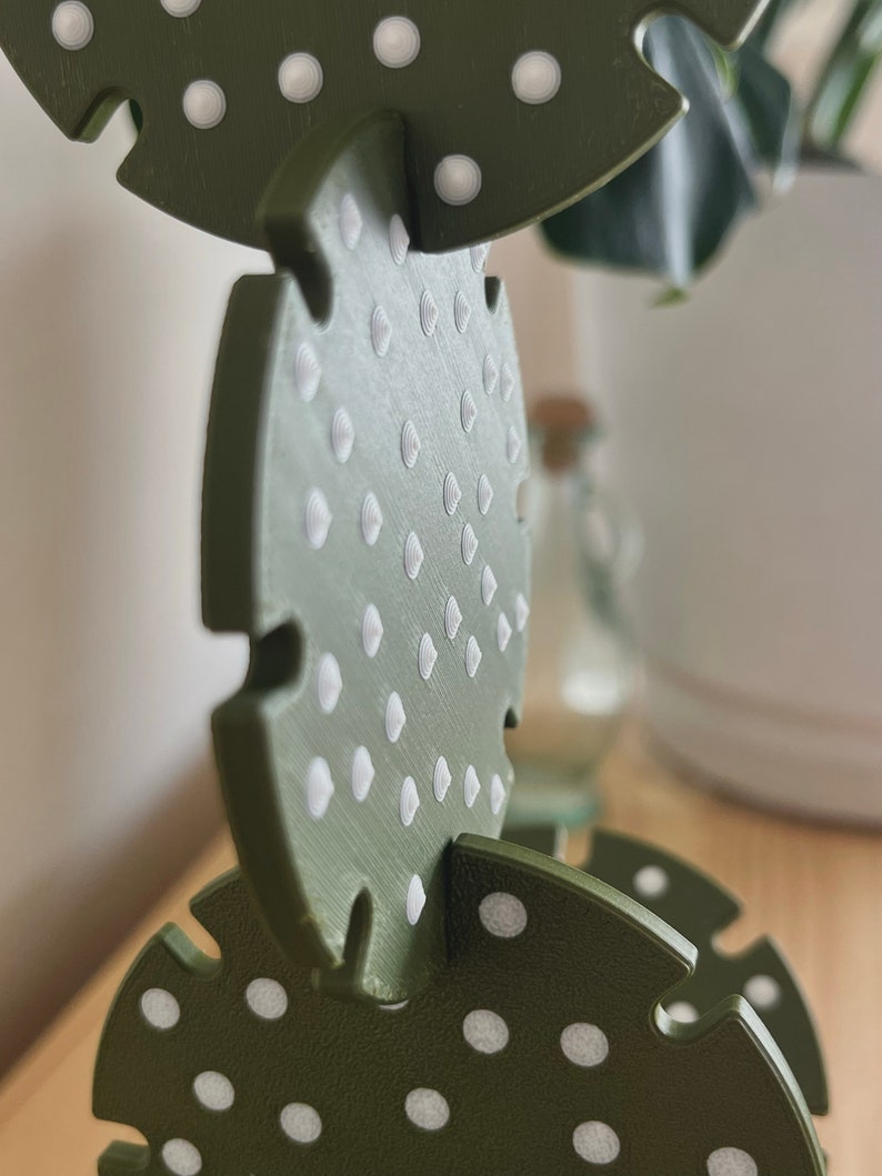 SandyEggo3DPrints Cactus Coaster - Thumbnail 3